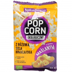 Popcorn maślany z solą himalajską bio 