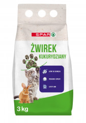 Żwirek Spar dla kota kukurydziany 