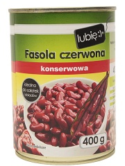 Fasola czerwona konserwowa lubię:) 