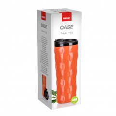 Kubek termiczny oase 450ml pomarańczowy 