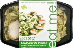 Makaron pesto z grillowanym kurczakiem eat me 