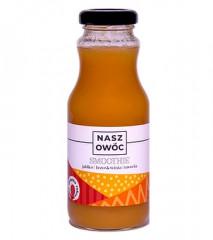 Smoothie nasz owoc jabłko brzoskwinia morela 250ml 