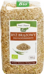 Ryż brązowy długoziarnisty bio 