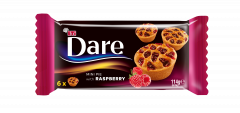 Babeczka Dare Moments muffins with raspberry 
