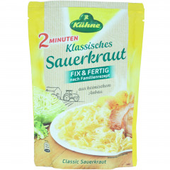 Kapusta kuhne kiszona klasyczna gotowa z 2 minuty 400g folia 