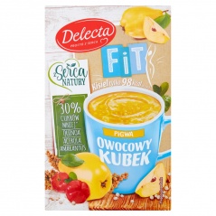 Owocowy Kubek  FIT Kisiel o smaku pigwy 26g Delecta