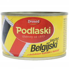 Podlaski Pasztet belgijski z dodatkiem wątróbki z kurcząt 160 g