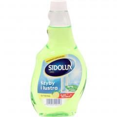 Płyn do szyb Sidolux crystal zapas lemon 