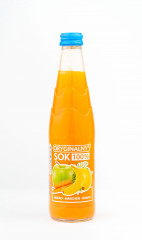 Sok 100% oryginalny jabłko-marchew-banan 330ml but 