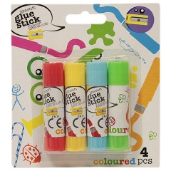 Klej kolorowy 4szt 