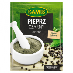 Kamis Pieprz Czarny Mielony 16g