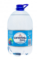 Woda lekko gazowana Staropolanka mineralna niskozmineralizowana 