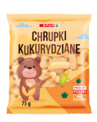 Chrupki Spar kukurydziane naturalne 75g 