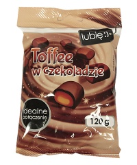 Mleczne toffe w czekoladzie mlecznej lubię :) 