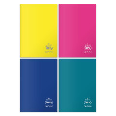 Herlitz Zeszyt A5 60 kratka eco pp colors fsc