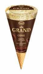 Lody Koral Grand Cone vanilla-cocoa 