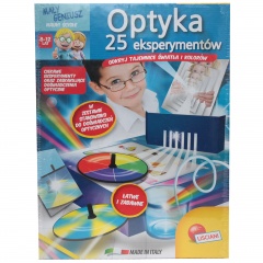 I'm genius optyka - 25 eksperymentów. 