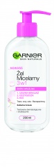 Garnier Skin Naturals Żel Micelarny 3w1 Skóra Wrażliwa 200ml