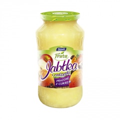 Jabłka prażone z rodzynkami 