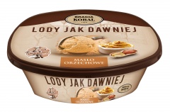 Lody Jak Dawniej o smaku masła orzechowego 