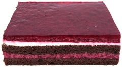 Kostka jogurtowo-malinowa 