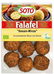 Falafel Soto bio Vegan mini z miętą i sezamem 