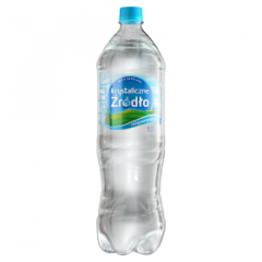 Woda ng krystaliczne źródło źródlana 1,5l doliczana jest kaucja 50 gr 