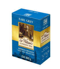 Herbata Sir William's Tea Earl Grey 100 g.