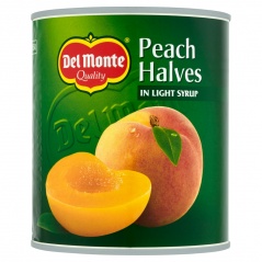 Brzoskwinie połówki w syropie  Del Monte 