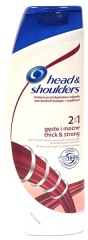 H&s szampon 2w1 włosy gęste i mocne 