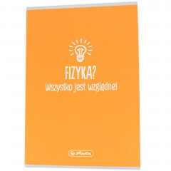 Zeszyt Herlitz przed  Fizyka  A5 60k  kratka z marginesem