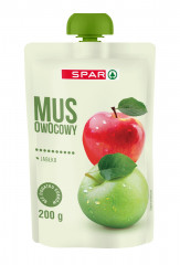 Mus Spar owocowy jabłko 