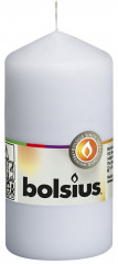 Świeca bolsius pieńkowa 120/58 biała 