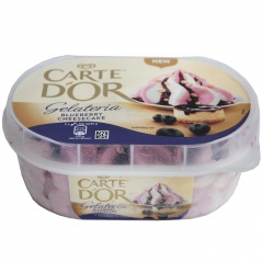 Lody Carte D'Or blueberr cheescake 