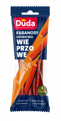Kabanosy drobiowo-wieprzowe 95g Duda