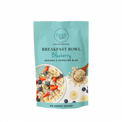 Płatki Foods by Ann breakfast bowl banan-jagoda-spirulina blue 50g 