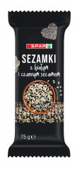 Sezamki Spar z białym i czarnym sezamem 