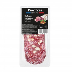 Kiełbasa francuska z orzechami laskowymi  plastry 60g Provinces de france
