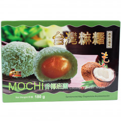 Ciasteczka awon mochi kokos-pandan 180g 