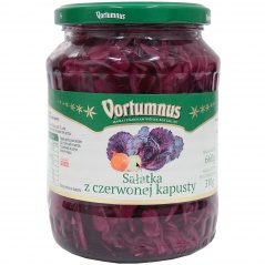 Salatka z czerwonej kapusty 