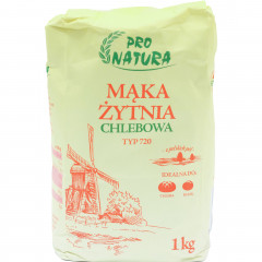 Mąka Pro Natura żytnia chlebowa typ 720 