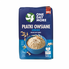 Płatki owsiane OneDayMore górskie 