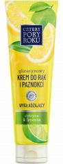 Krem do rąk Cztery Pory Roku cytryna 