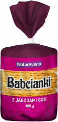 Ciastka babcianki z jagodami goji 