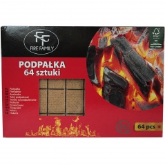 Podpałka hb 64 kostki 