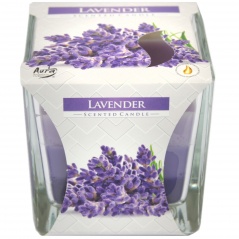 Świeca zapach  lawenda 
