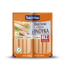 Parówki z fileta z indyka 