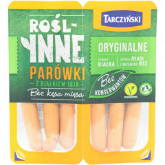 Parówki tarczyński roślinne z białkiem jaja 