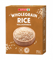 Ryż Spar wholegrain rice 4x100g 