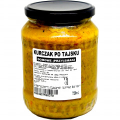 Danie " Domowe przysmaki " kurczak po tajsku 